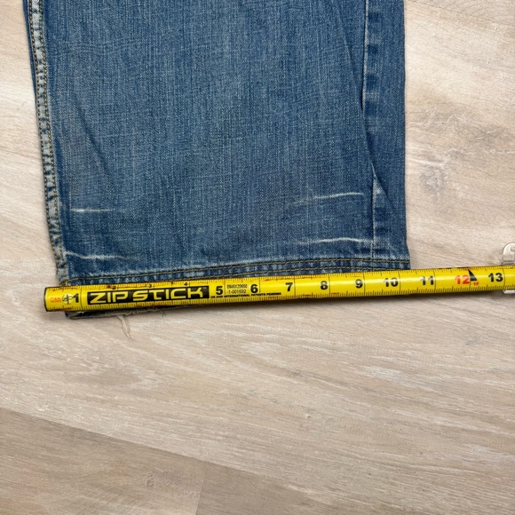 Vintage Y2K Pepe Jeans Medium Wash Baggy Loose Distressed Mens Size 36x31 Grunge - Picture 5 of 9